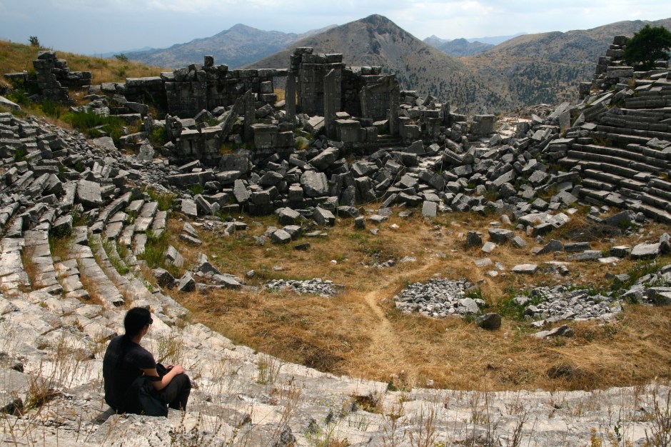 Sagalassos, amfiteātris.